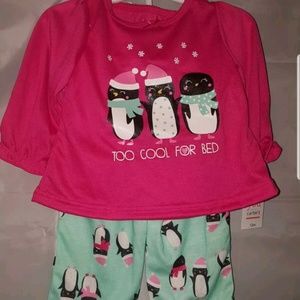 12 month Carter 2 piece pajamas